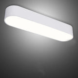 26 Inch Modern Acrylic Flush Mount Ceiling Light with Integrated LED and PVC Shade