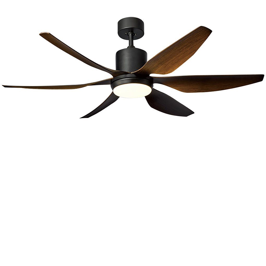 66 Inch Modern Ceiling Fan with 24W Dimmable LED Light Remote Control Silent DC Motor