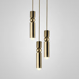 Fulcrum Modern Cylindrical LED Pendant Light Adjustable Hanging Ceiling Fixture