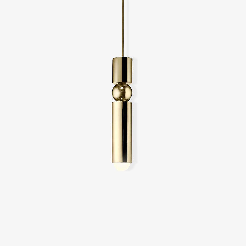 Fulcrum Modern Cylindrical LED Pendant Light Adjustable Hanging Ceiling Fixture