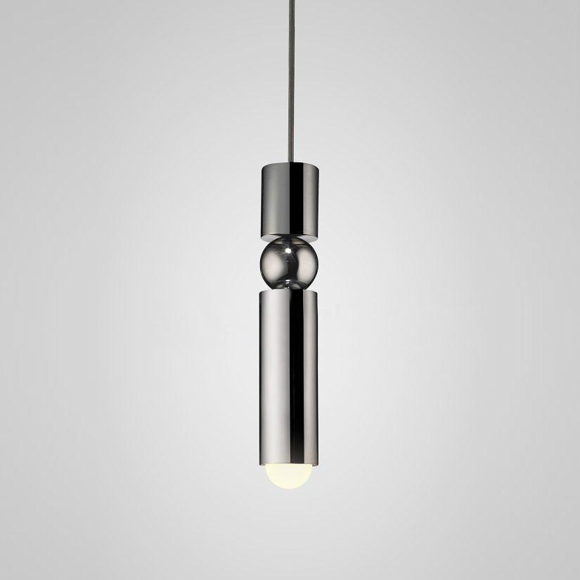Fulcrum Modern Cylindrical LED Pendant Light Adjustable Hanging Ceiling Fixture