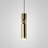 Fulcrum Modern Cylindrical LED Pendant Light Adjustable Hanging Ceiling Fixture
