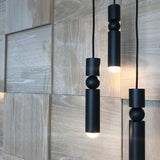 Fulcrum Modern Cylindrical LED Pendant Light Adjustable Hanging Ceiling Fixture