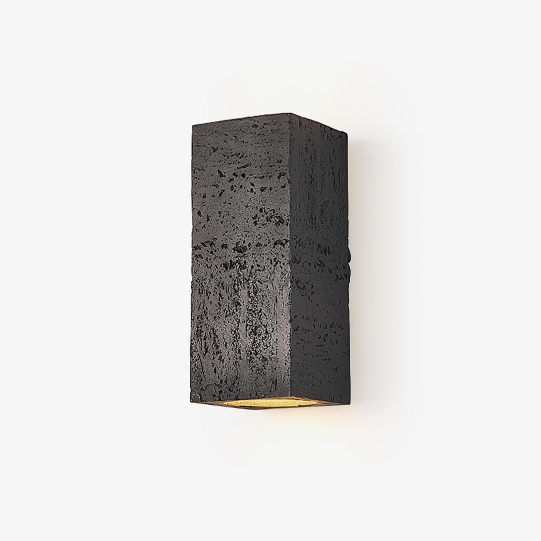 Geometric Brick Design LED Wall Lamp Set for Contemporary Interior Decoration