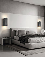 Geometric Brick Design LED Wall Lamp Set for Contemporary Interior Decoration