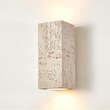 Geometric Brick Design LED Wall Lamp Set for Contemporary Interior Decoration