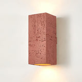 Geometric Brick Design LED Wall Lamp Set for Contemporary Interior Decoration