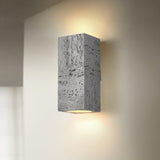 Geometric Brick Design LED Wall Lamp Set for Contemporary Interior Decoration