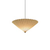 Geometric Fabric Umbrella Pendant Light Modern Beige Parasol Hanging Lamp