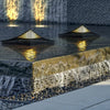 Geometric Pattern Outdoor Landscape Decorative Light Waterproof Stainless Steel Garden Lantern