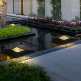 Geometric Pattern Outdoor Landscape Decorative Light Waterproof Stainless Steel Garden Lantern