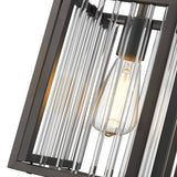 Geometric Square Black Iron Frame Retro Industrial Chandelier for Dining Room Lighting
