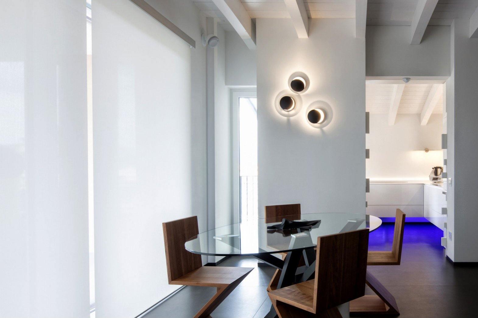 Giorgio Adjustable Disc Wall Lamp Modern LED Indirect Sconce Lighting for Bedroom and Hallway