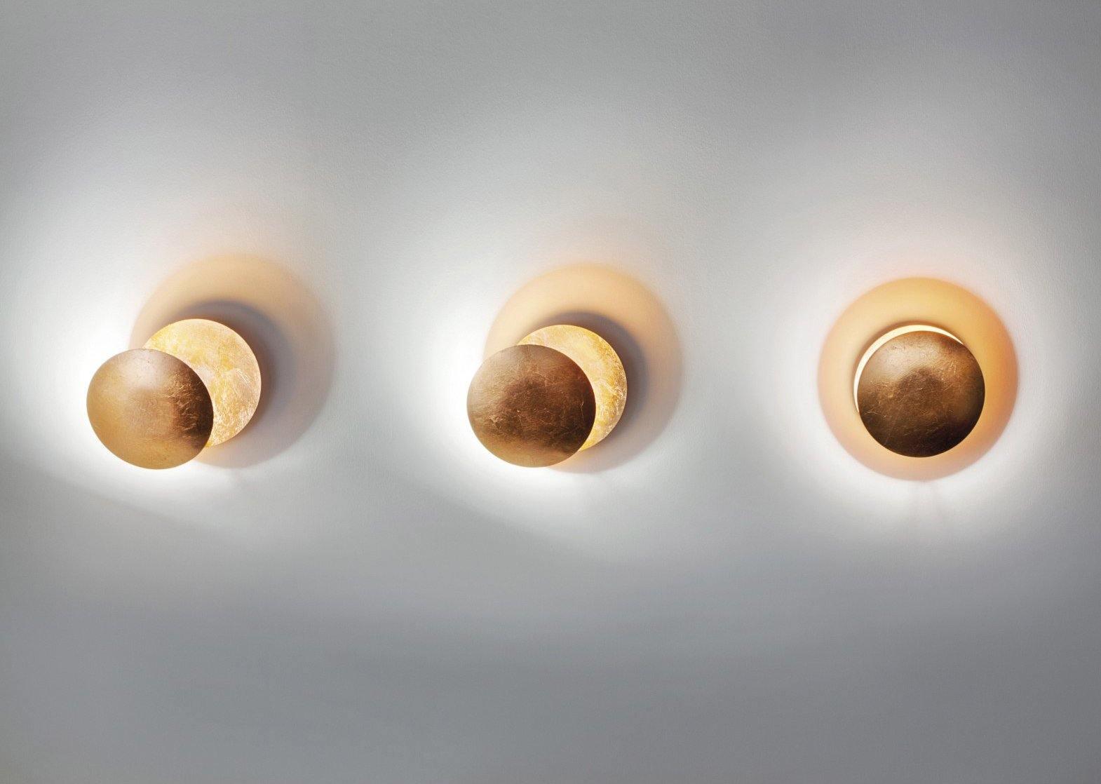 Giorgio Adjustable Disc Wall Lamp Modern LED Indirect Sconce Lighting for Bedroom and Hallway