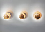Giorgio Adjustable Disc Wall Lamp Modern LED Indirect Sconce Lighting for Bedroom and Hallway