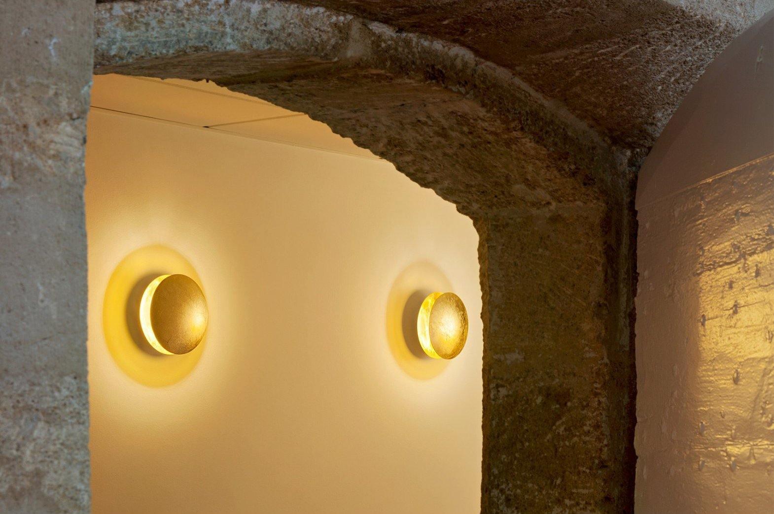 Giorgio Adjustable Disc Wall Lamp Modern LED Indirect Sconce Lighting for Bedroom and Hallway
