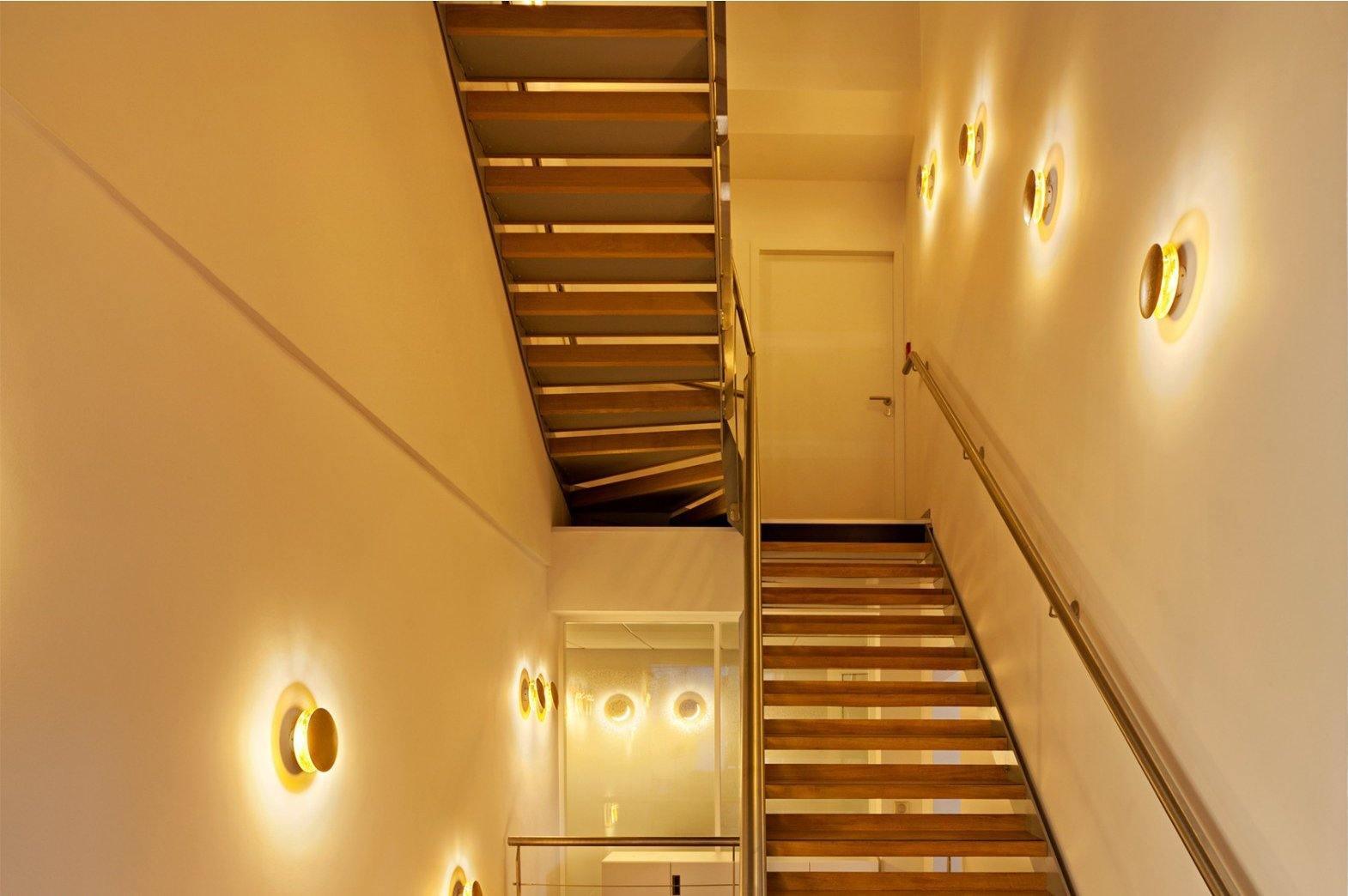 Giorgio Adjustable Disc Wall Lamp Modern LED Indirect Sconce Lighting for Bedroom and Hallway