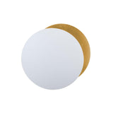 Giorgio Adjustable Disc Wall Lamp Modern LED Indirect Sconce Lighting for Bedroom and Hallway