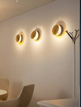 Giorgio Adjustable Disc Wall Lamp Modern LED Indirect Sconce Lighting for Bedroom and Hallway