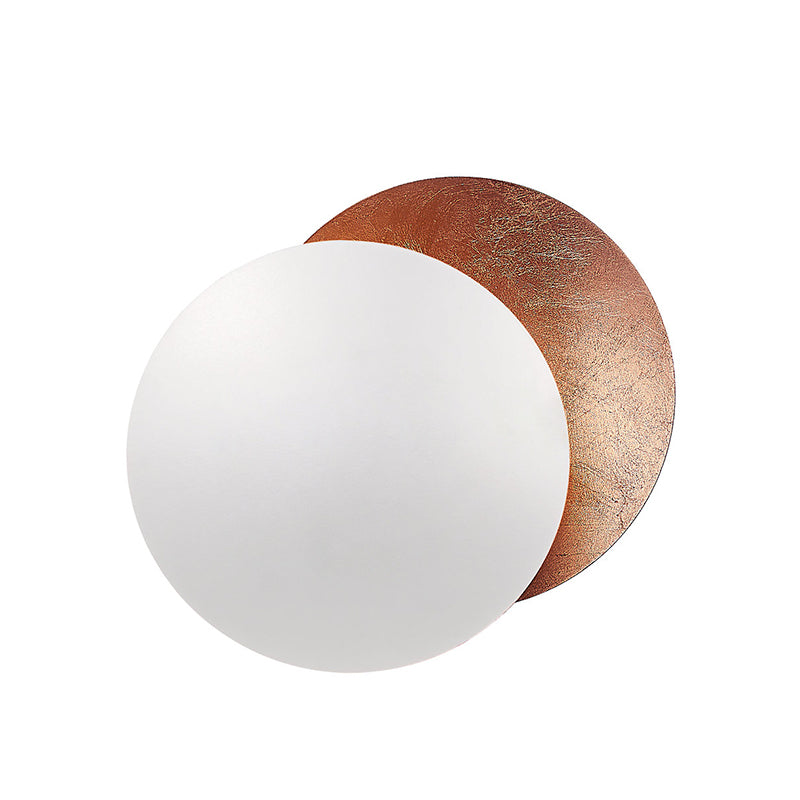 Giorgio Adjustable Disc Wall Lamp Modern LED Indirect Sconce Lighting for Bedroom and Hallway