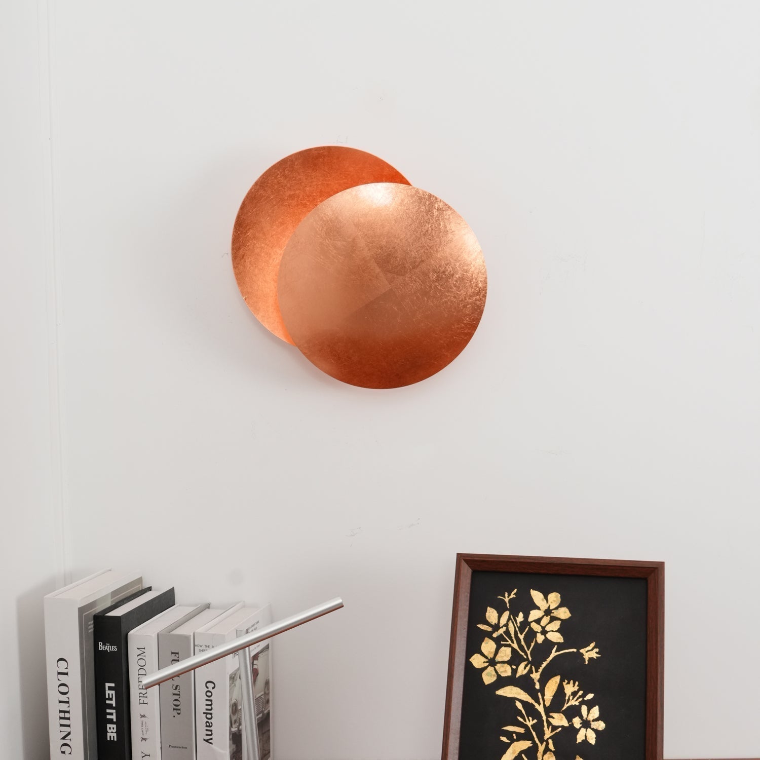 Giorgio Adjustable Disc Wall Lamp Modern LED Indirect Sconce Lighting for Bedroom and Hallway
