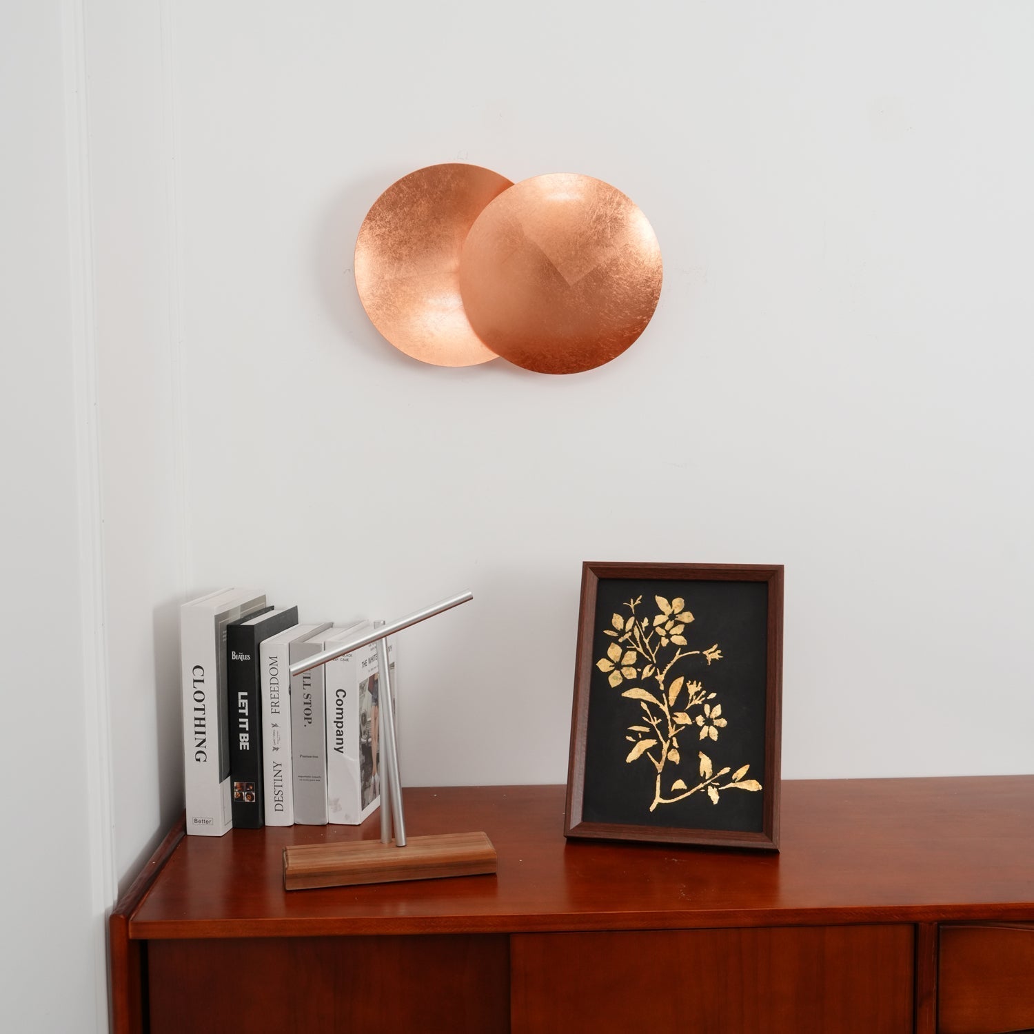 Giorgio Adjustable Disc Wall Lamp Modern LED Indirect Sconce Lighting for Bedroom and Hallway