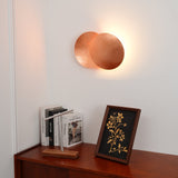 Giorgio Adjustable Disc Wall Lamp Modern LED Indirect Sconce Lighting for Bedroom and Hallway