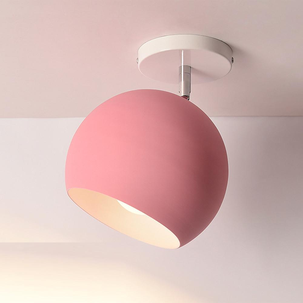 Artistic Geometric Overlapping Oval Flush Mount Metal Ceiling Light Fixture
