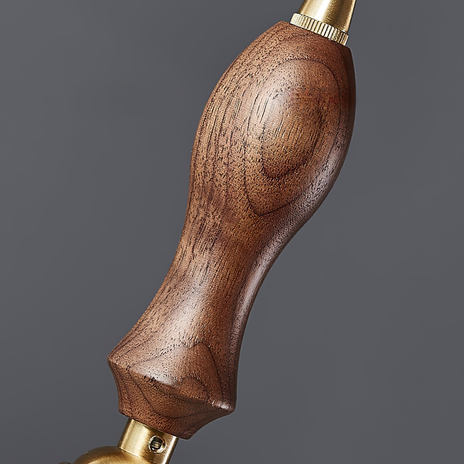 Green Glass Petal Pendant Light Vintage Flower Hanging Lamp with Wood Accent