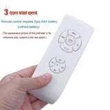Modern 5 Blade Ceiling Fan with External LED Light Ring and Remote Control Dimming