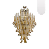 hand-blown-murano-amber-glass-petals-chandelier-for-luxury-living-spaces
