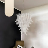 handcrafted-murano-glass-felci-chandelier-with-transparent-petals-for-luxury-living-room