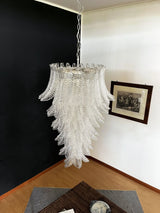handcrafted-murano-glass-spiral-chandelier-transparent-luxury-pendant-light-for-foyer-and-living-room