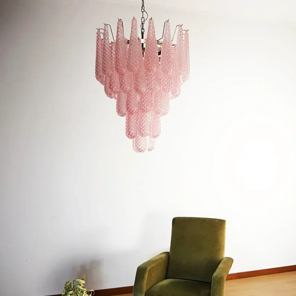 handcrafted-pink-glass-petal-drop-chandelier-elegant-murano-style-lighting-for-modern-living-room