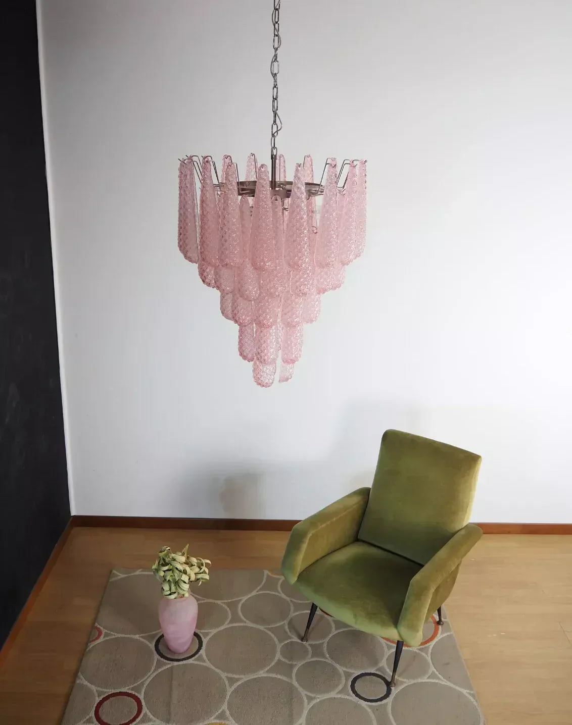 handcrafted-pink-glass-petal-drop-chandelier-elegant-murano-style-lighting-for-modern-living-room