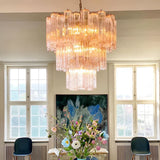 handcrafted-pink-murano-glass-tube-chandelier-for-modern-luxury-interior-lighting