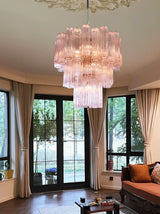 handcrafted-pink-murano-glass-tube-chandelier-for-modern-luxury-interior-lighting