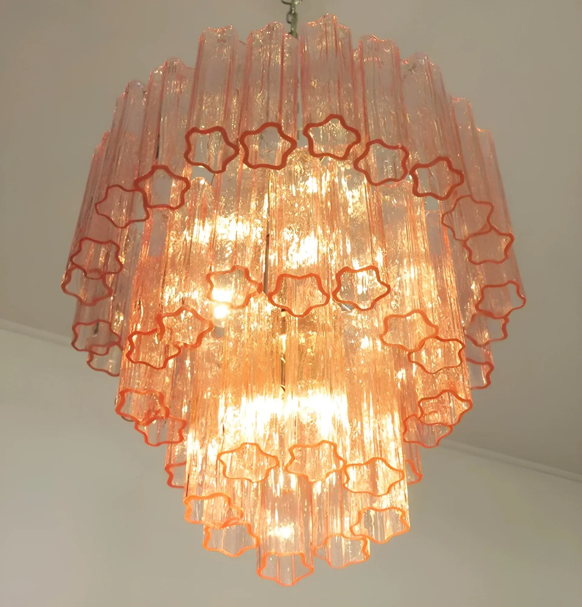 handcrafted-pink-murano-glass-tube-chandelier-for-modern-luxury-interior-lighting