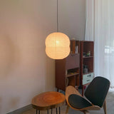 Handcrafted Washi Paper Mini Pendant Light Rice Paper Hanging Ceiling Lamp for Modern Homes