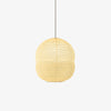 Handcrafted Washi Paper Mini Pendant Light Rice Paper Hanging Ceiling Lamp for Modern Homes
