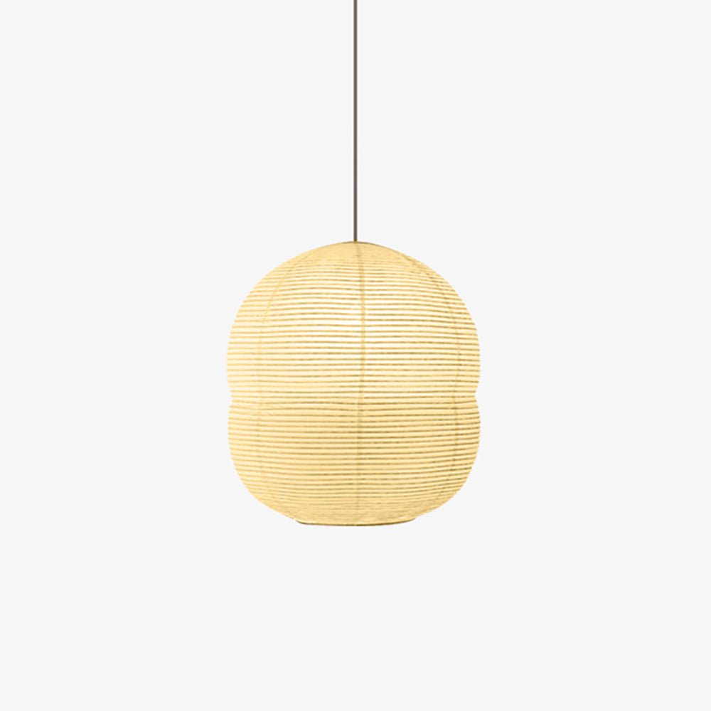 Handcrafted Washi Paper Mini Pendant Light Rice Paper Hanging Ceiling Lamp for Modern Homes