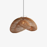 handcrafted-woven-rattan-wave-pendant-light-for-coastal-modern-living-room-lighting