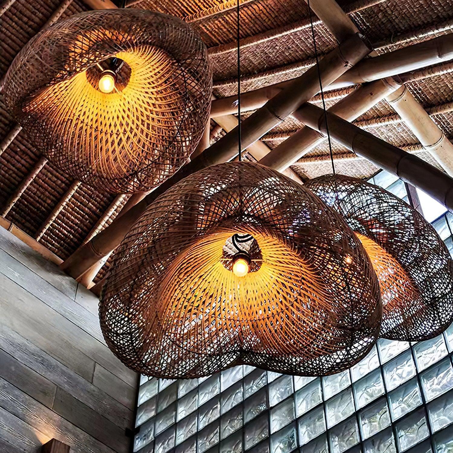 handcrafted-woven-rattan-wave-pendant-light-for-coastal-modern-living-room-lighting