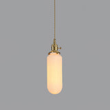 Handmade Porcelain Shell Pendant Light with Brass Fittings Ribbed Ceramic Hanging Lamp
