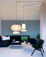 Handmade Rice Paper Lantern Pendant Light Contemporary Japanese Style Hanging Lamp