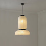 Handmade Rice Paper Lantern Pendant Light Contemporary Japanese Style Hanging Lamp