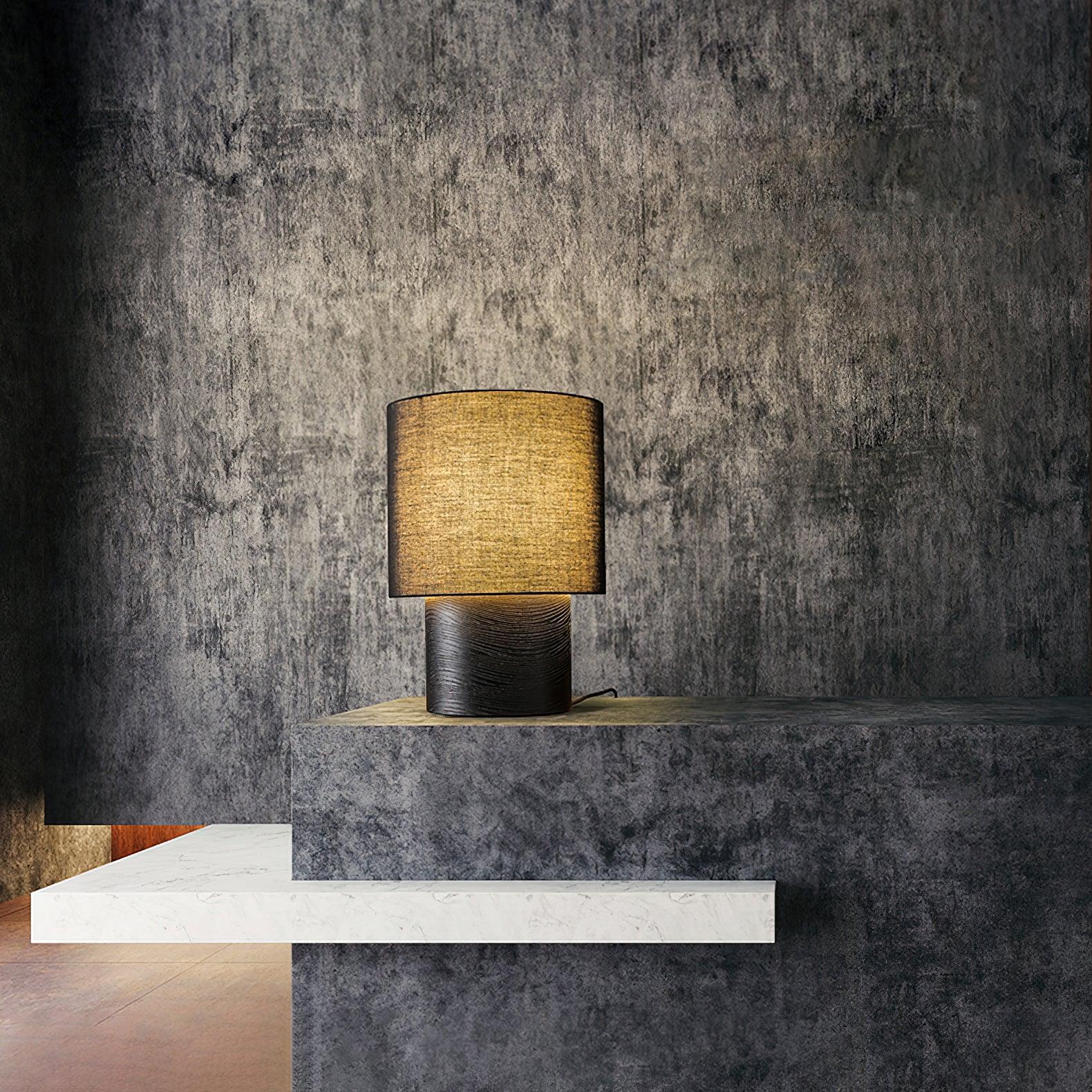 handmade-style-japanese-wabi-sabi-table-lamp-with-wood-base-and-cloth-shade