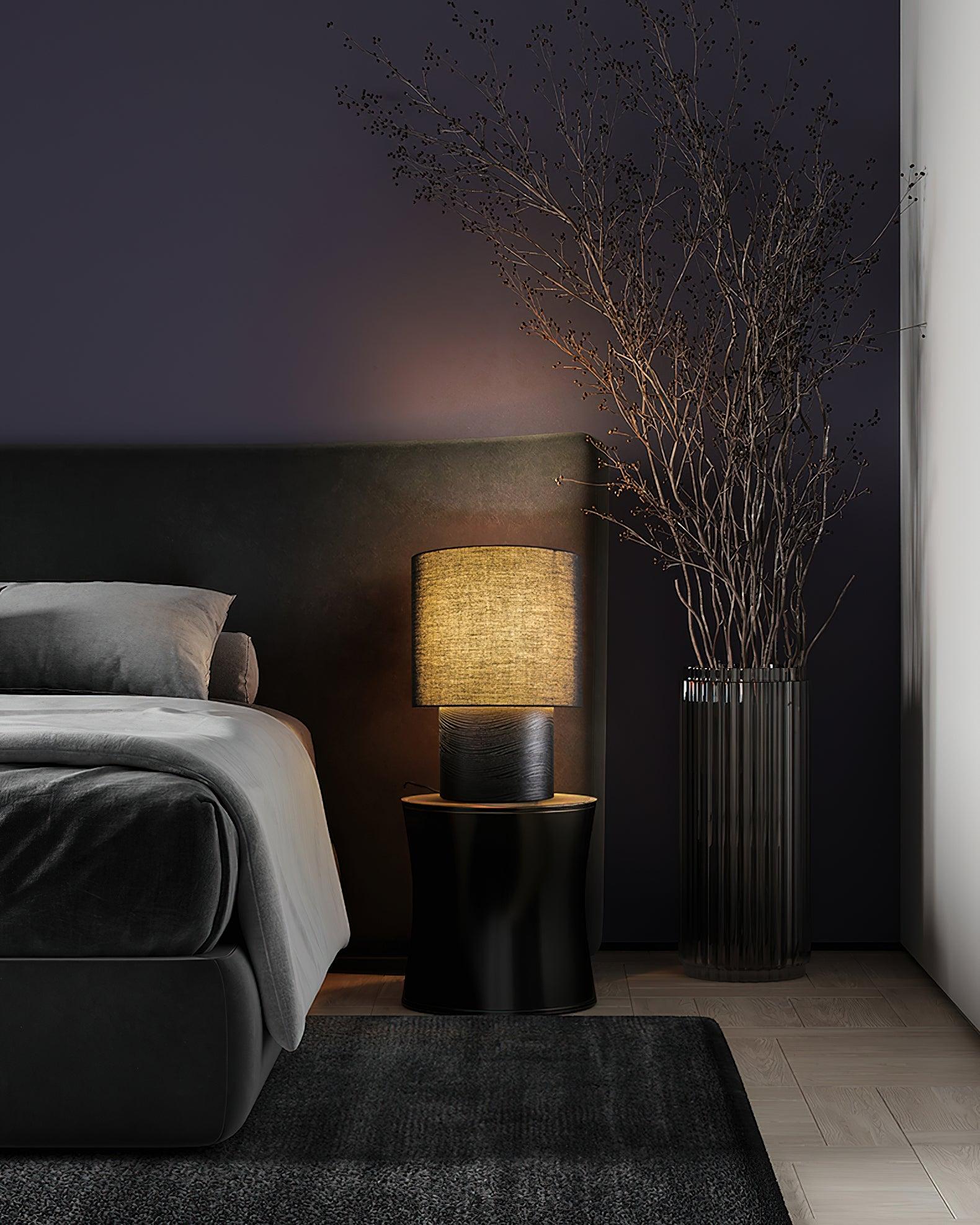 handmade-style-japanese-wabi-sabi-table-lamp-with-wood-base-and-cloth-shade