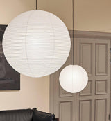 Handmade Washi Paper Pendant Light Japanese Style Mulberry Paper Hanging Lamp for Home Decor