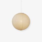 Handmade Washi Paper Pendant Light Japanese Style Mulberry Paper Hanging Lamp for Home Decor